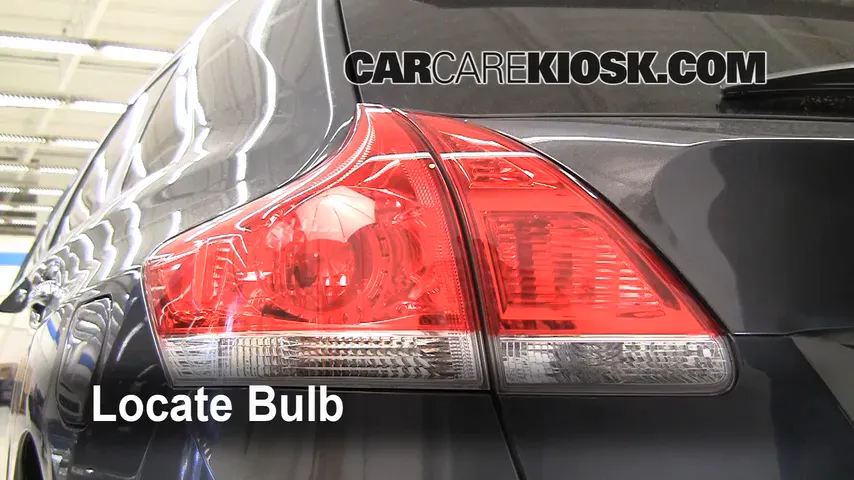 2009 Toyota Venza 2.7L 4 Cyl. Lights Reverse Light (replace bulb)